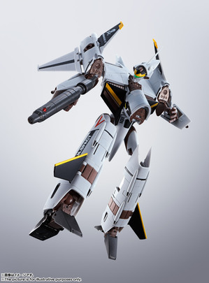 HI-METAL R『VF-4G ライトニングIII』超時空要塞マクロス Flash Back 2012 可変可動フィギュア-015