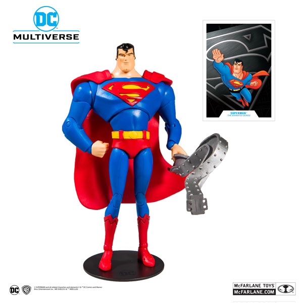 DCマルチバース #008『 スーパーマン Superman the Animated Series』7インチ・アクションフィギュア