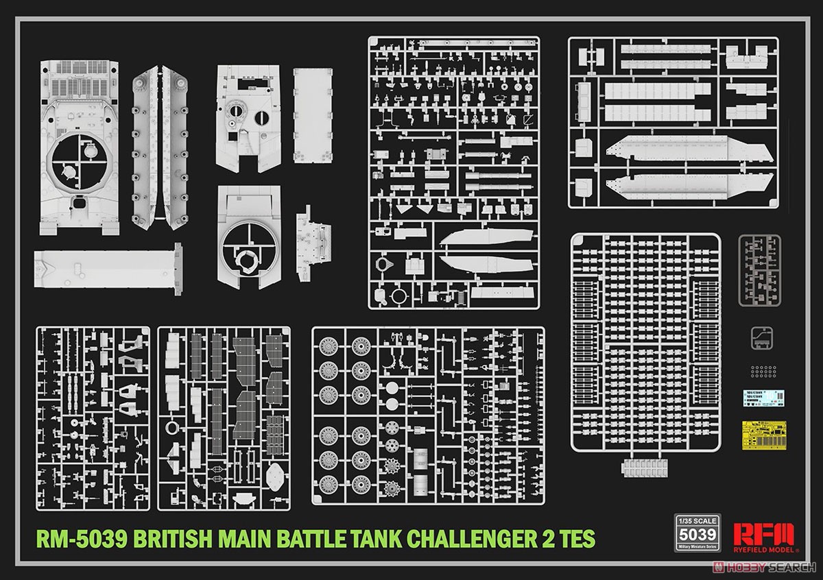 1/35『チャレンジャー2 TES「メガトロン」イギリス軍主力戦車』プラモデル-002