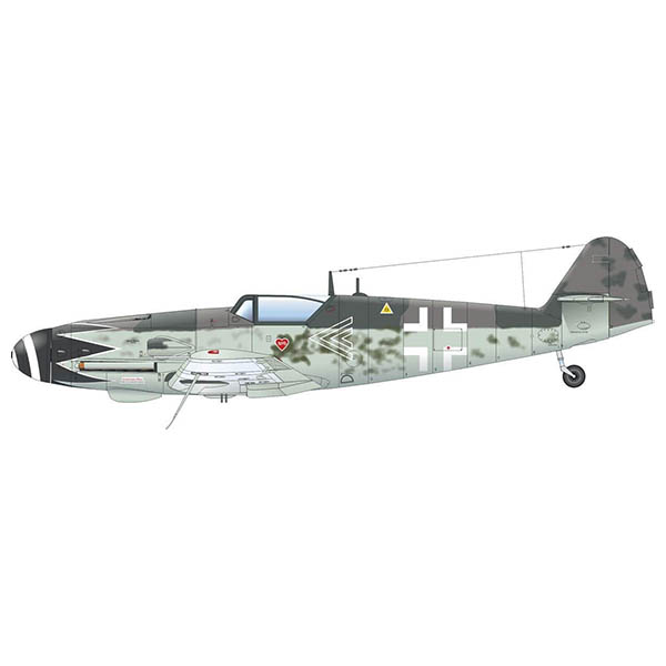 1/48 プロフィパック『Bf109G-10 エルラ 』プラモデル