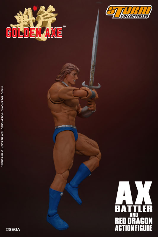 ゴールデンアックス『アックス=バトラー ＆ レッドドラゴン』 アクションフィギュア-019