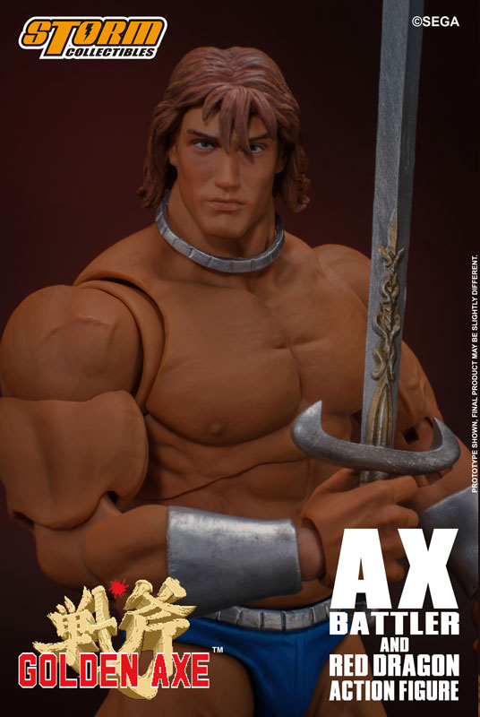 ゴールデンアックス『アックス=バトラー ＆ レッドドラゴン』 アクションフィギュア-026