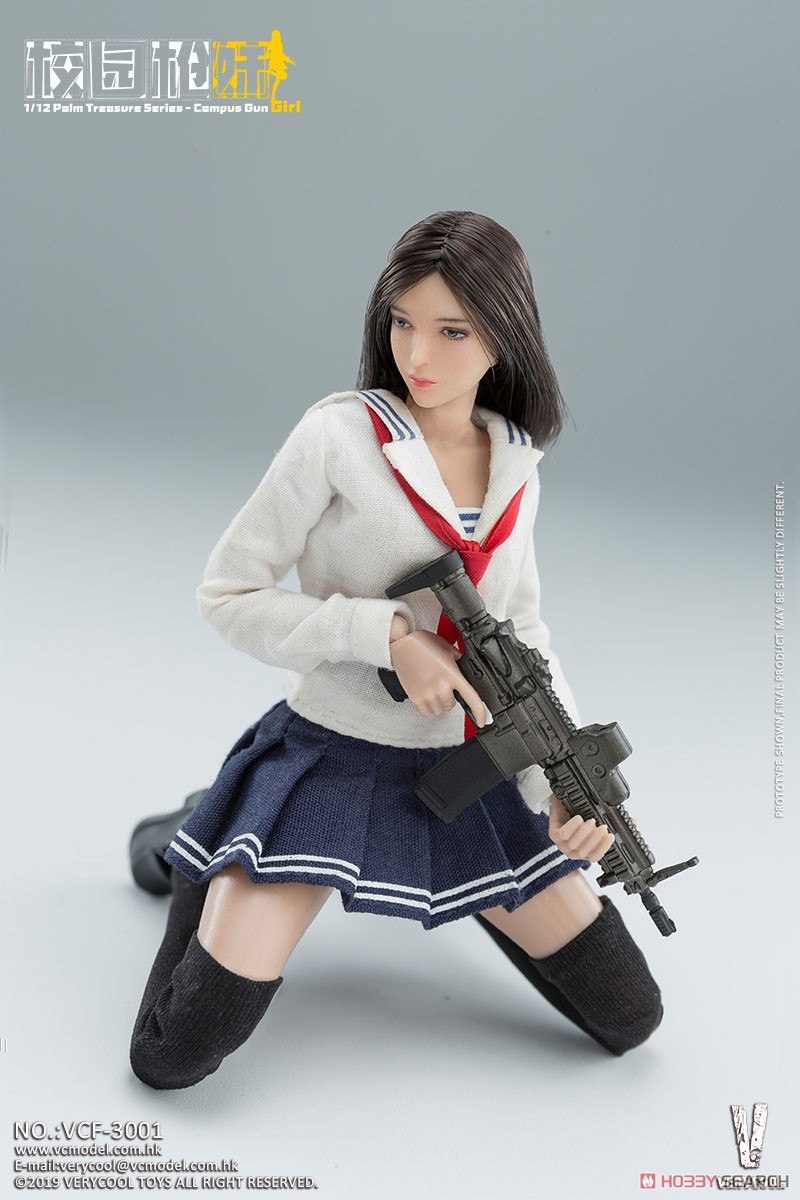 パルム トレジャー シリーズ『キャンパス ガン ガール（C.G.G）』1/12 完成品ドール-003