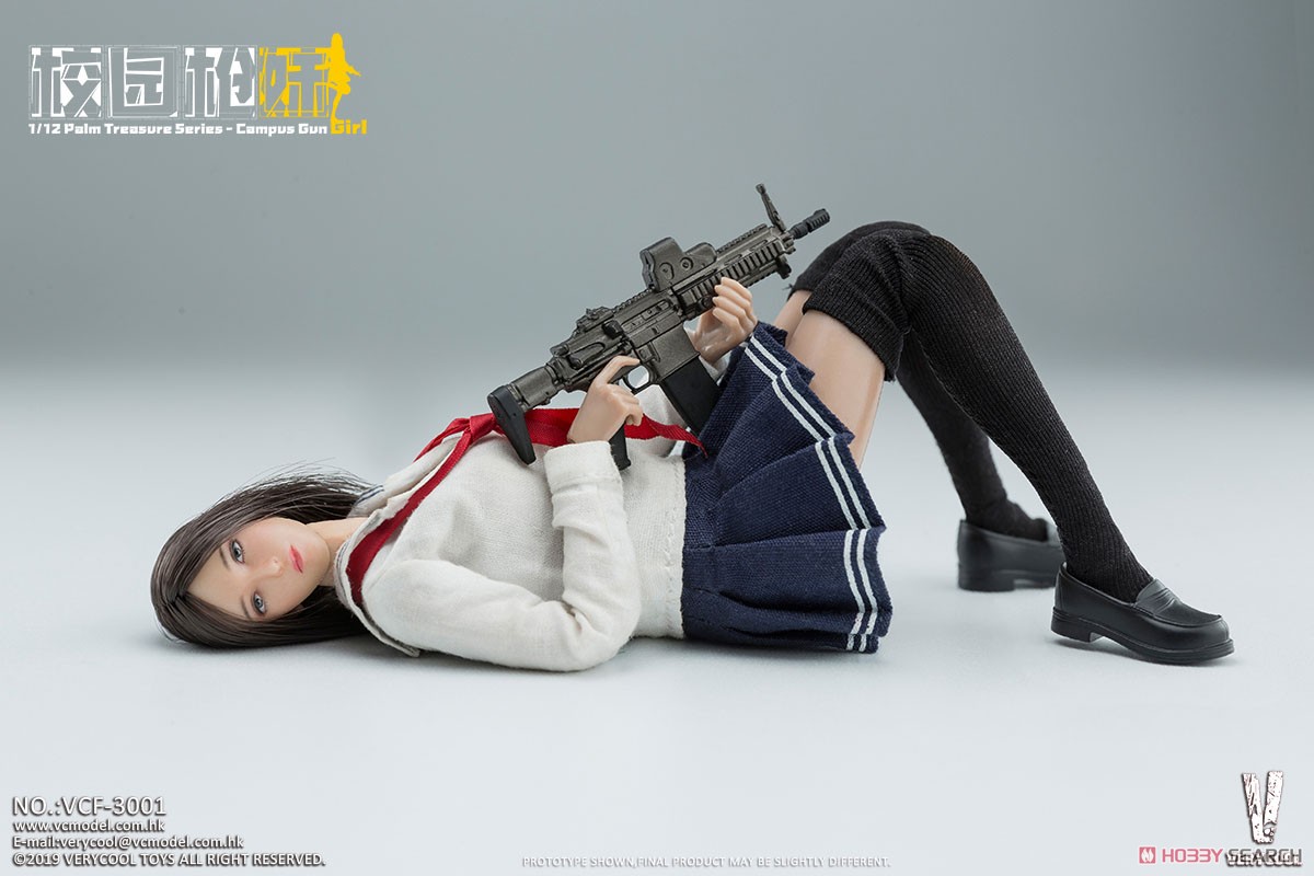 パルム トレジャー シリーズ『キャンパス ガン ガール（C.G.G）』1/12 完成品ドール-004