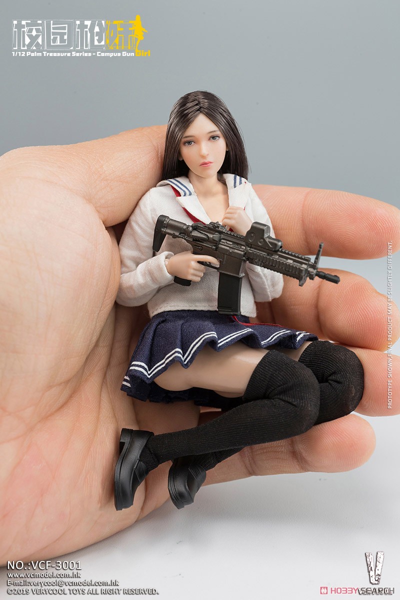 パルム トレジャー シリーズ『キャンパス ガン ガール（C.G.G）』1/12 完成品ドール-009