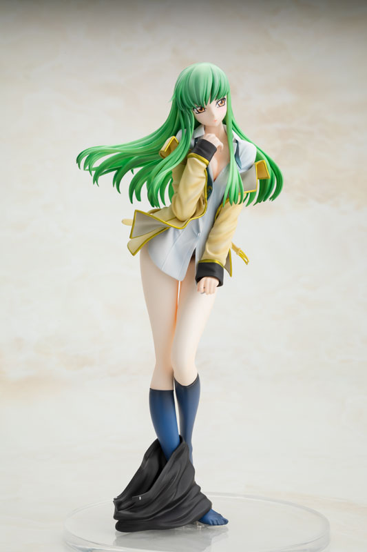 【限定販売】コードギアス 反逆のルルーシュ『C.C.（シーツー）アッシュフォード学園制服Ver.』1/7 完成品フィギュア-002