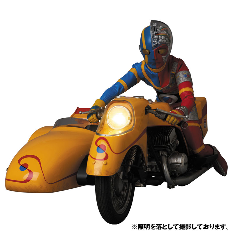 リアルアクションヒーローズ No.784 RAH『キカイダー ＆ サイドマシーン究極版セット』可動フィギュア-002