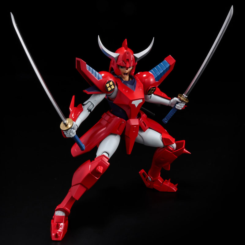 超弾可動『烈火のリョウ』鎧伝サムライトルーパー 可動フィギュア-006