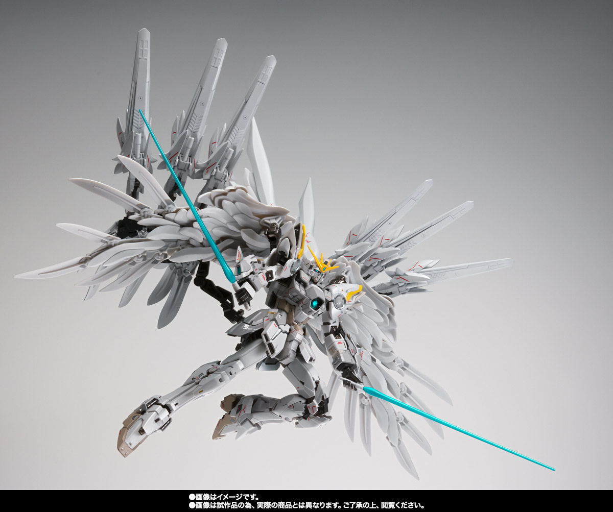 【限定販売】GUNDAM FIX FIGURATION METAL COMPOSITE『ウイングガンダム スノーホワイト プレリュード』新機動戦記ガンダムW 可変可動フィギュア-005