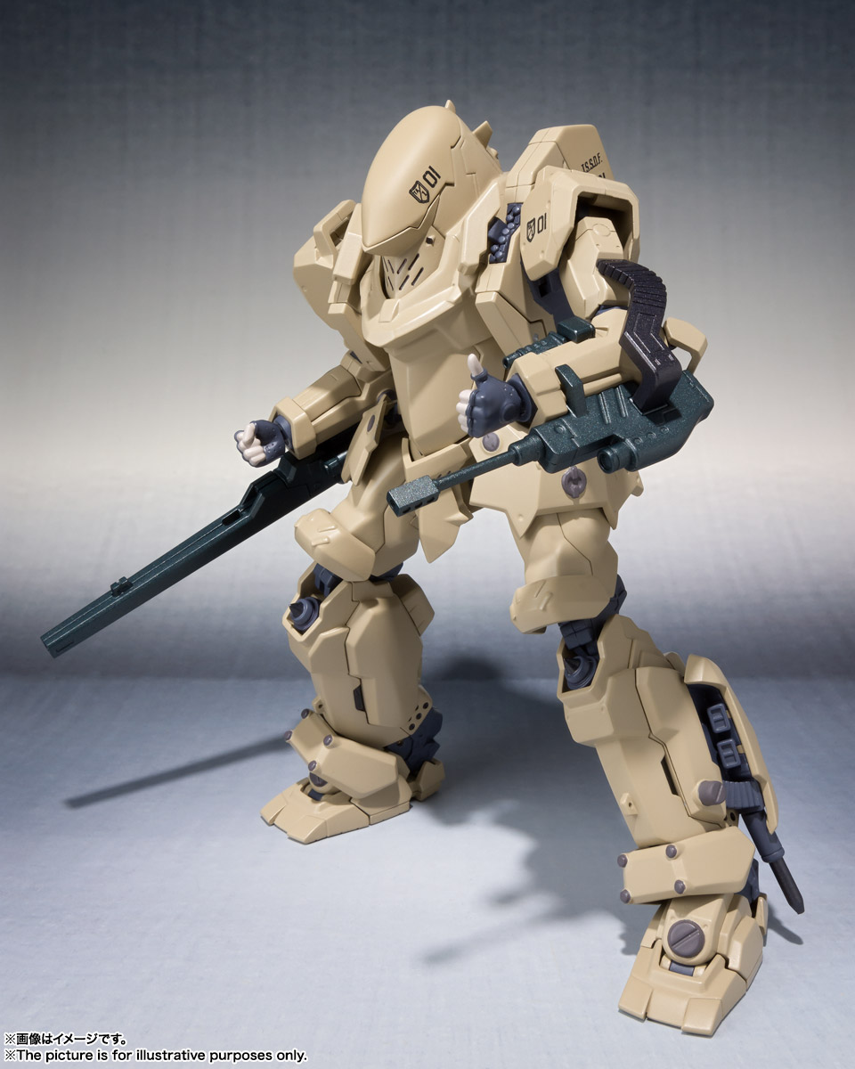 ROBOT魂〈SIDE TA〉『壱七式戦術甲冑雷電』ガサラキ 可動フィギュア-001