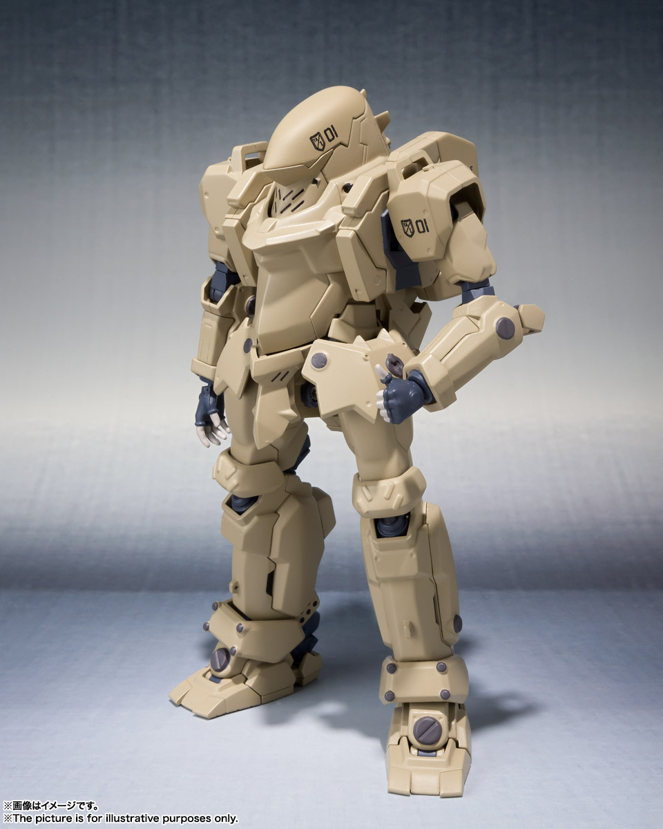 ROBOT魂〈SIDE TA〉『壱七式戦術甲冑雷電』ガサラキ 可動フィギュア-002