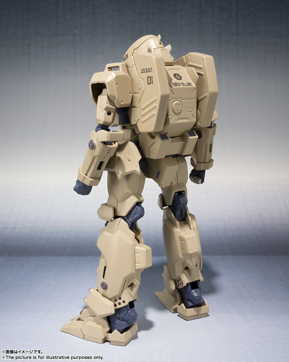 ROBOT魂〈SIDE TA〉『壱七式戦術甲冑雷電』ガサラキ 可動フィギュア-003