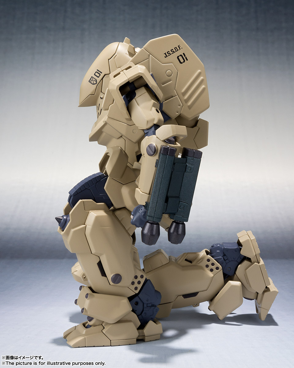 ROBOT魂〈SIDE TA〉『壱七式戦術甲冑雷電』ガサラキ 可動フィギュア-007
