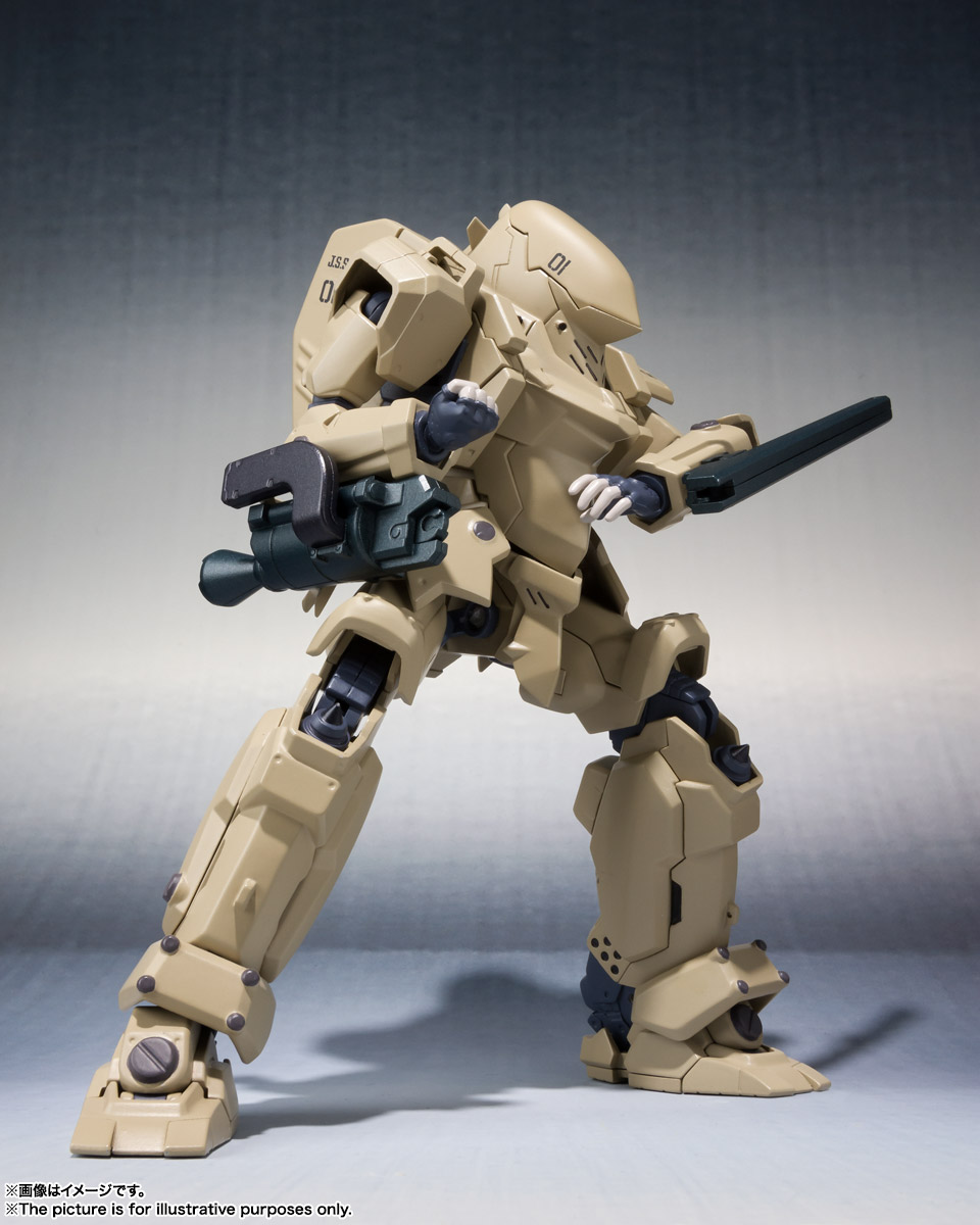 ROBOT魂〈SIDE TA〉『壱七式戦術甲冑雷電』ガサラキ 可動フィギュア-008