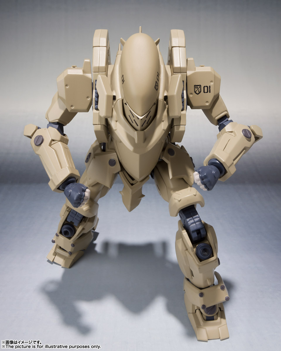 ROBOT魂〈SIDE TA〉『壱七式戦術甲冑雷電』ガサラキ 可動フィギュア-009