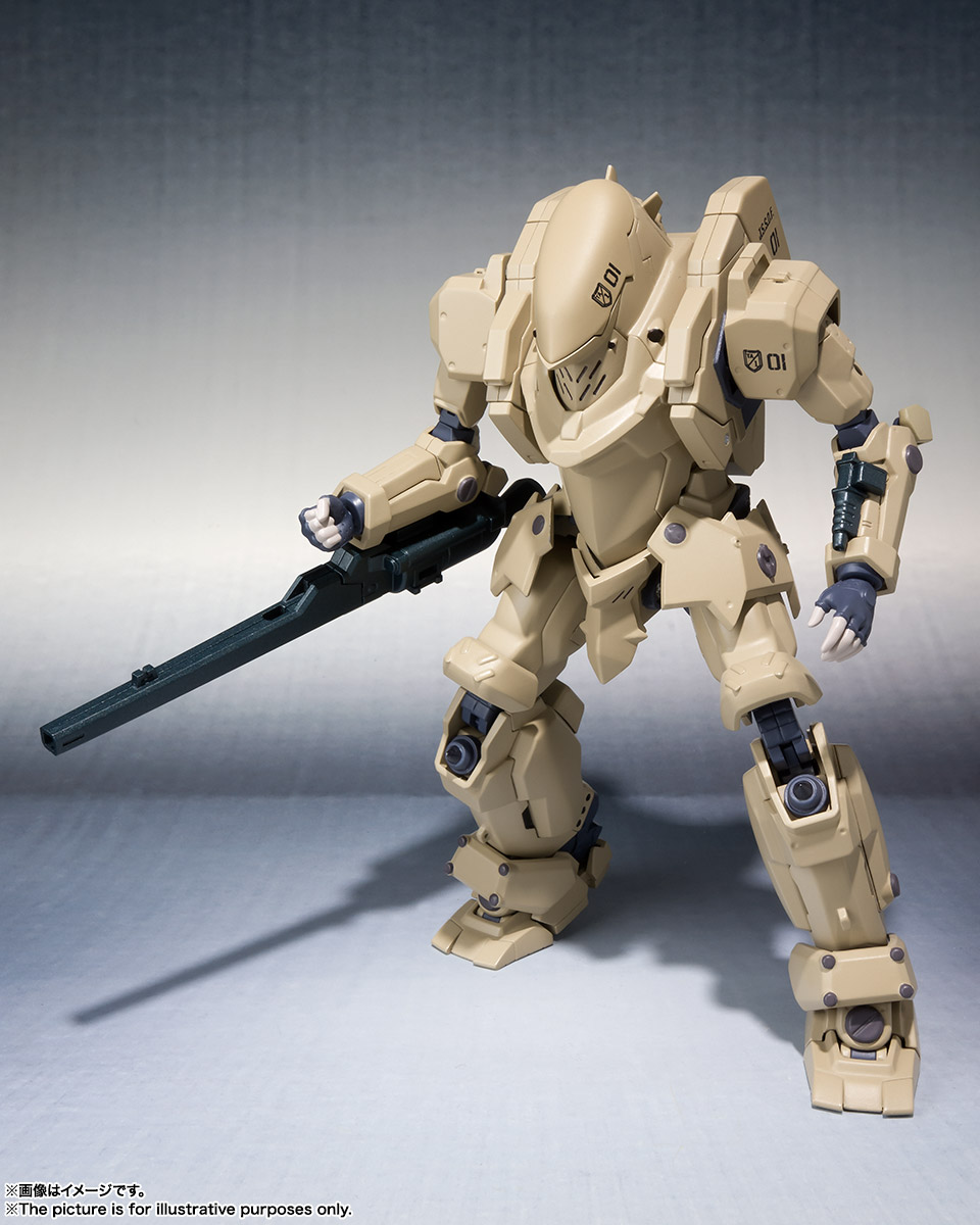 ROBOT魂〈SIDE TA〉『壱七式戦術甲冑雷電』ガサラキ 可動フィギュア-011