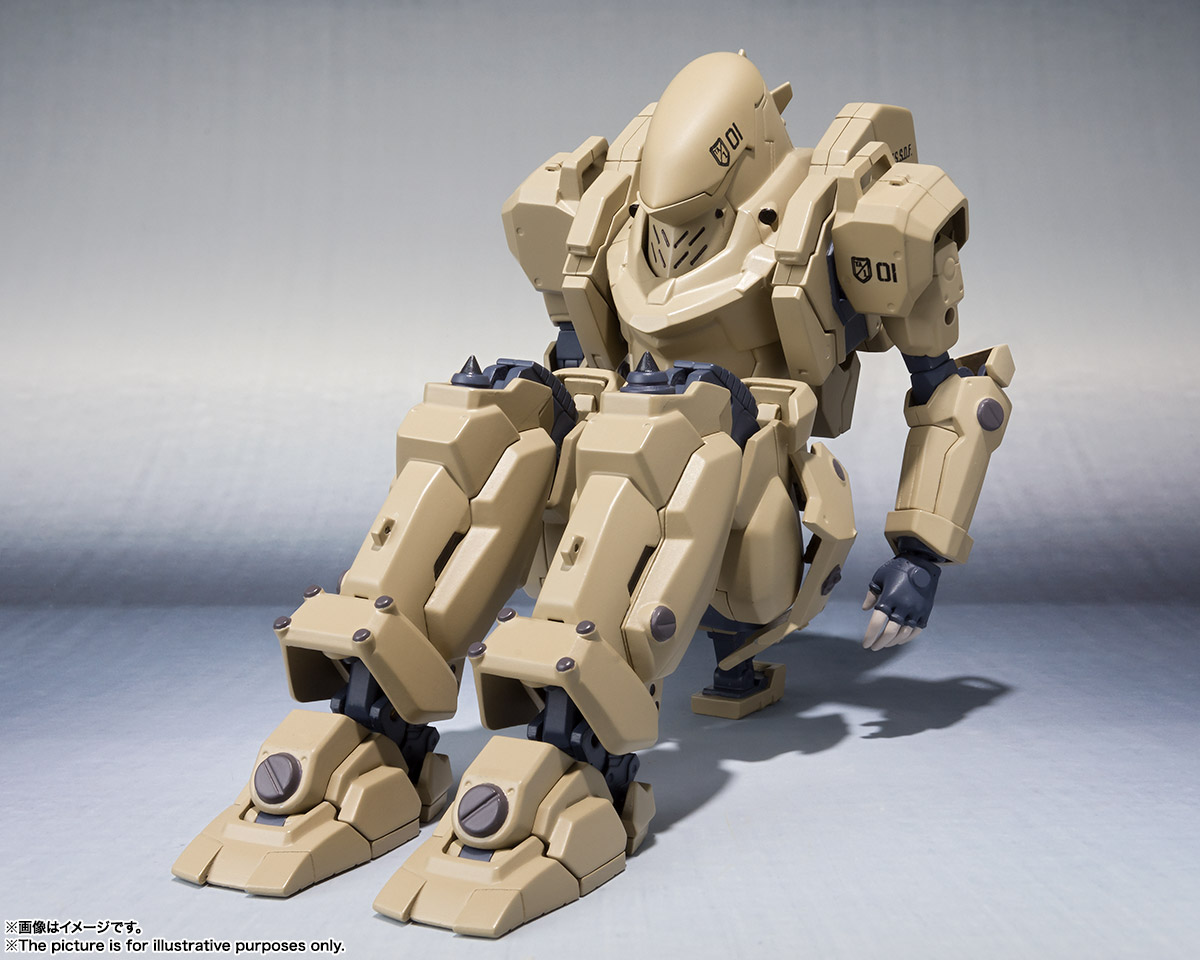 ROBOT魂〈SIDE TA〉『壱七式戦術甲冑雷電』ガサラキ 可動フィギュア-012