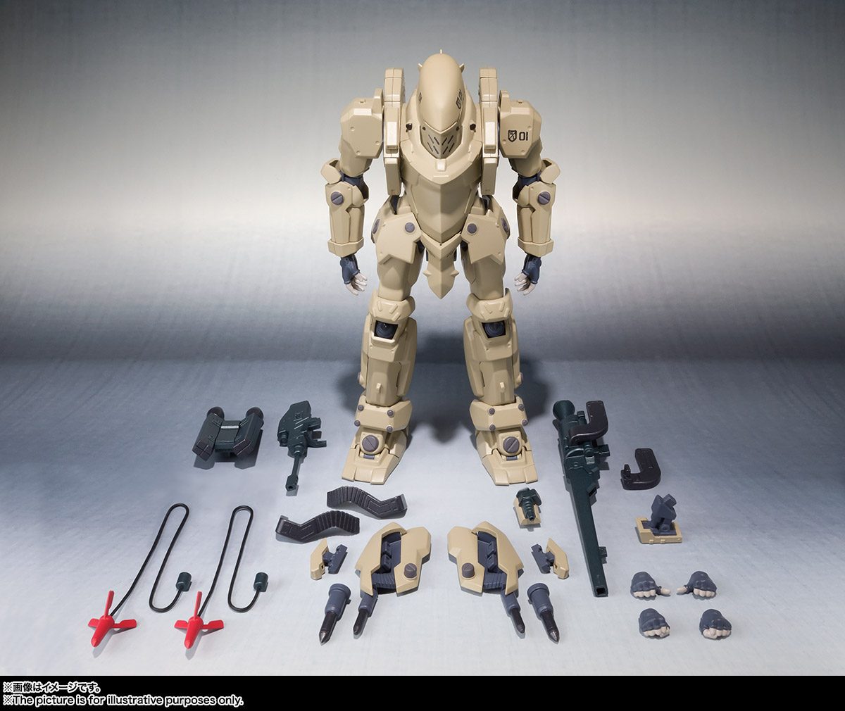 ROBOT魂〈SIDE TA〉『壱七式戦術甲冑雷電』ガサラキ 可動フィギュア-015