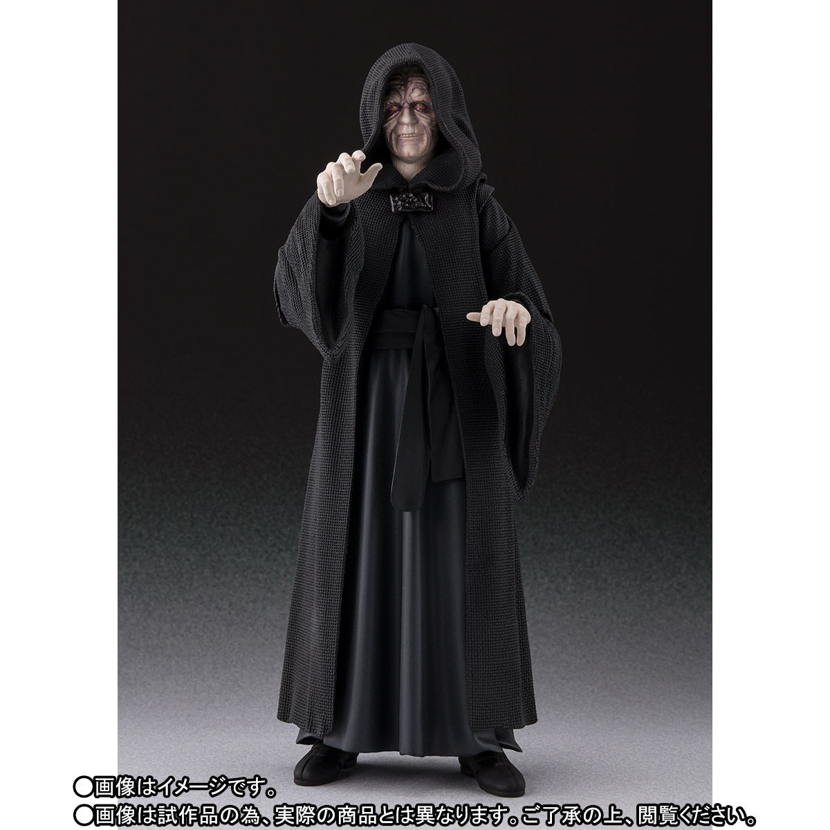 【限定販売】S.H.Figuarts『パルパティーン皇帝 -Death Star II Throne Room Set-（STAR WARS：Return of the Jedi）』可動フィギュア-006