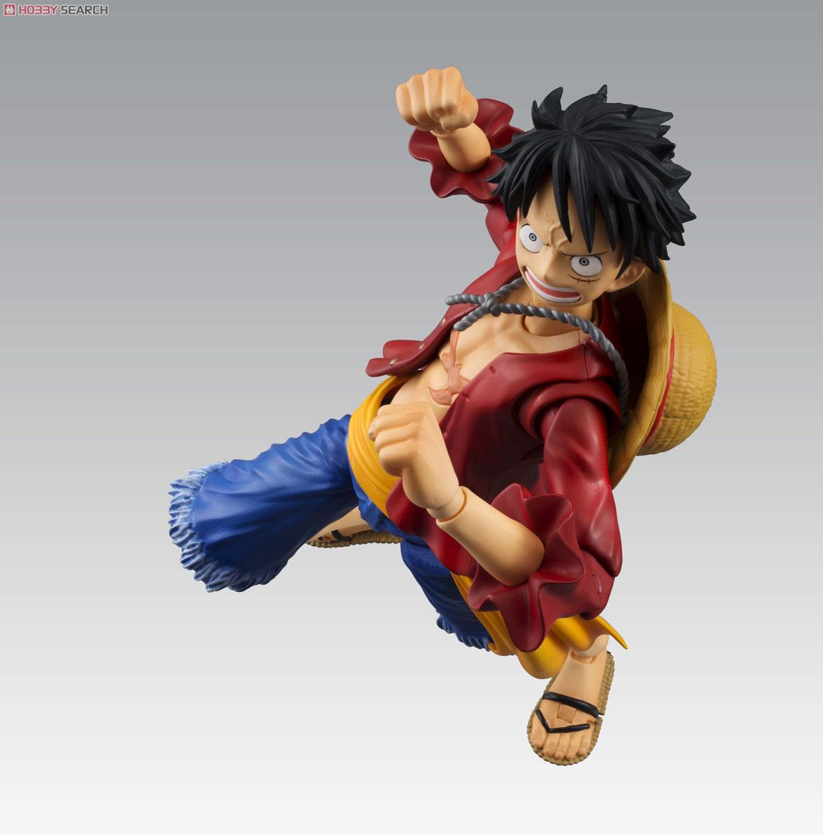 【再販】ヴァリアブルアクションヒーローズ『モンキー・D・ルフィ』ONE PIECE 可動フィギュア-004