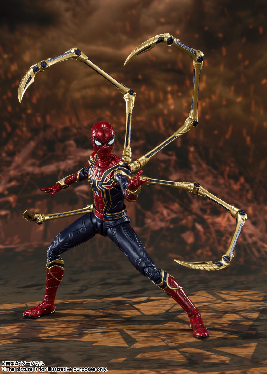 S.H.Figuarts『アイアン・スパイダー -≪FINAL BATTLE≫EDITION-』アベンジャーズ/エンドゲーム 可動フィギュア-006