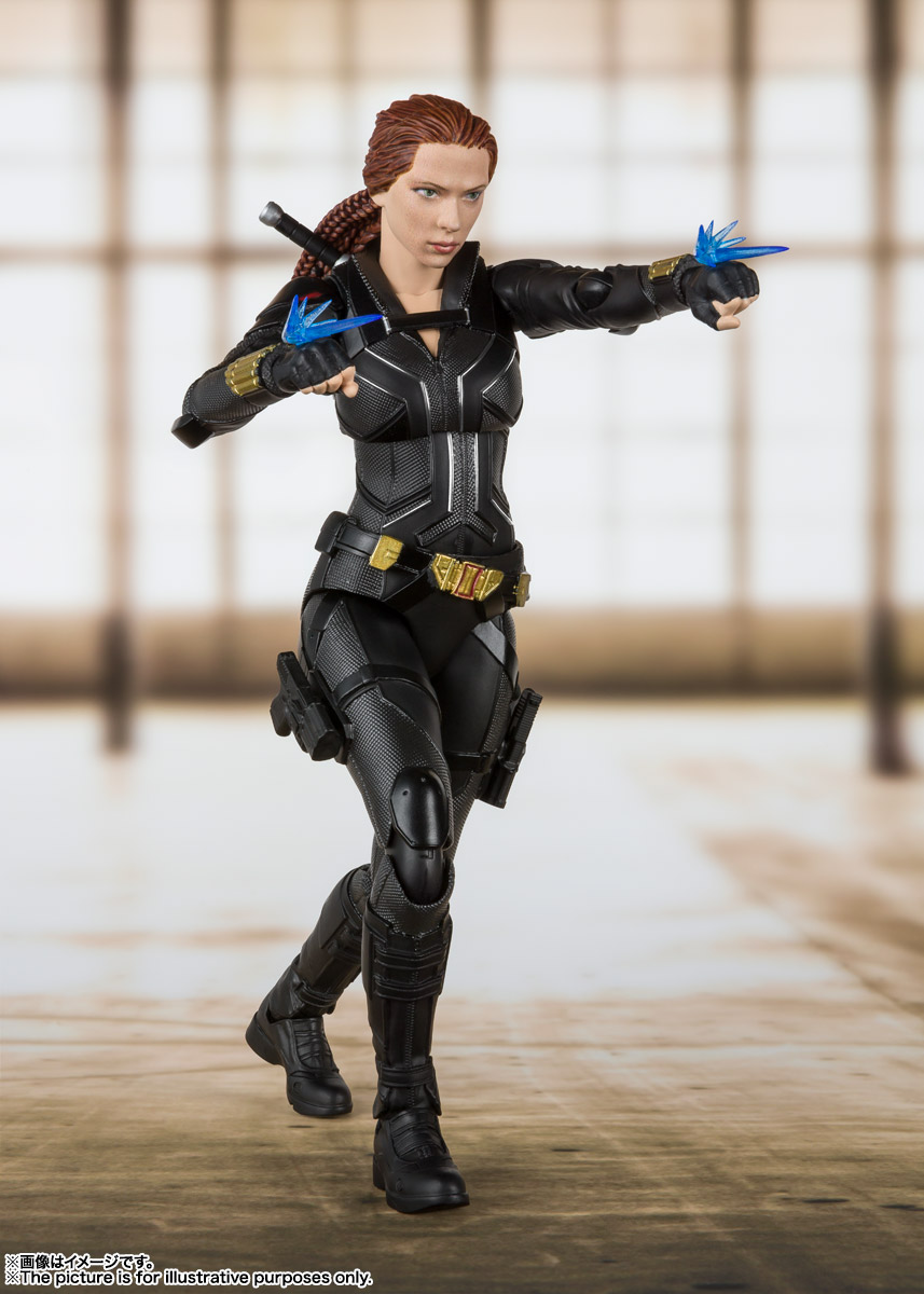 S.H.Figuarts『ブラック・ウィドウ』Black Widow 可動フィギュア-004