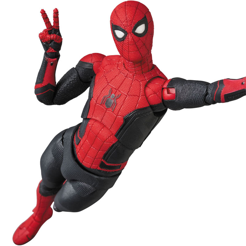 マフェックス No.113 MAFEX『スパイダーマン アップグレードスーツ／ SPIDER-MAN Upgraded Suit』アクションフィギュア-002