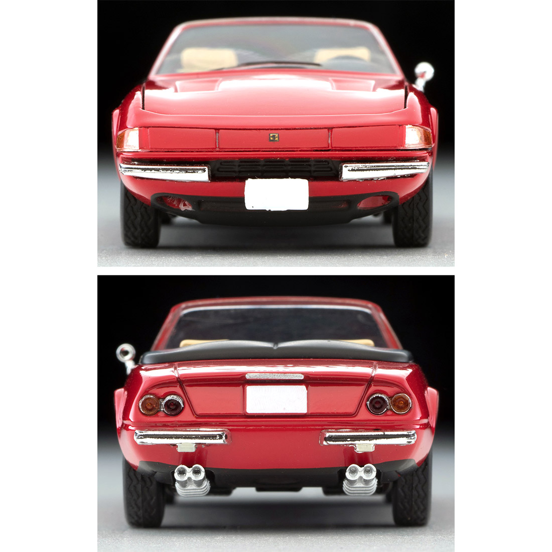 トミカリミテッドヴィンテージネオ  TLV 『フェラーリ 365 GTS4（赤）』1/64 ミニカー-012