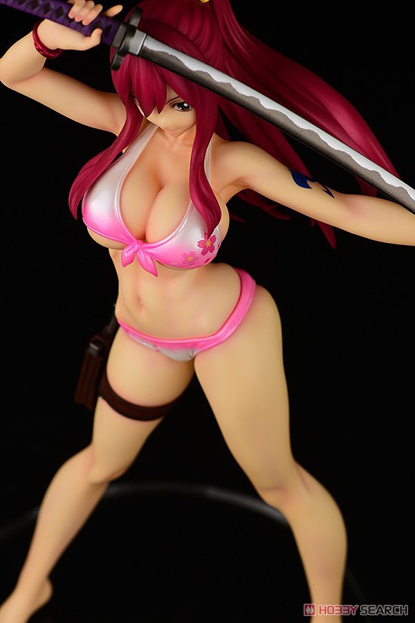 FAIRY TAIL『エルザ・スカーレット・水着Gravure_Style/ver.桜』1/6 完成品フィギュア-003