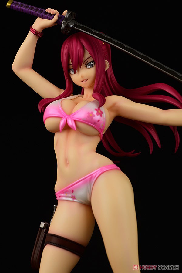 FAIRY TAIL『エルザ・スカーレット・水着Gravure_Style/ver.桜』1/6 完成品フィギュア-004