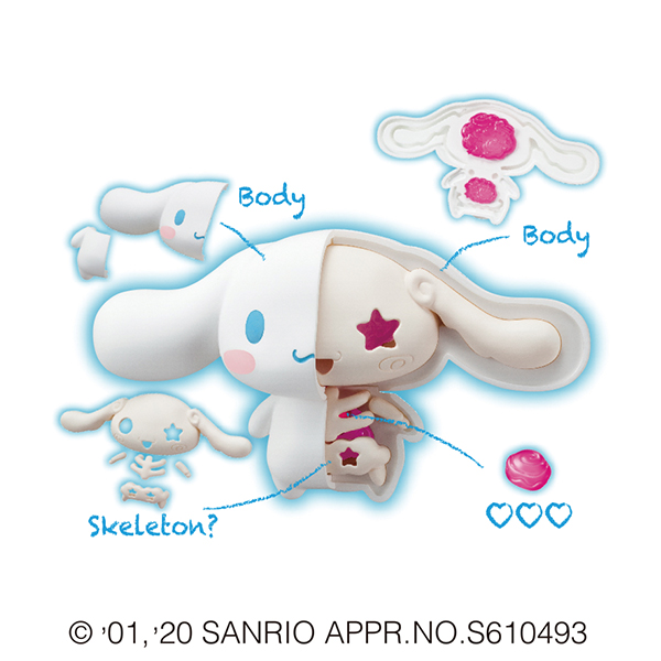 サンリオ『KAITAI FANTASY サンリオキャラクターズ』4個入りBOX-002