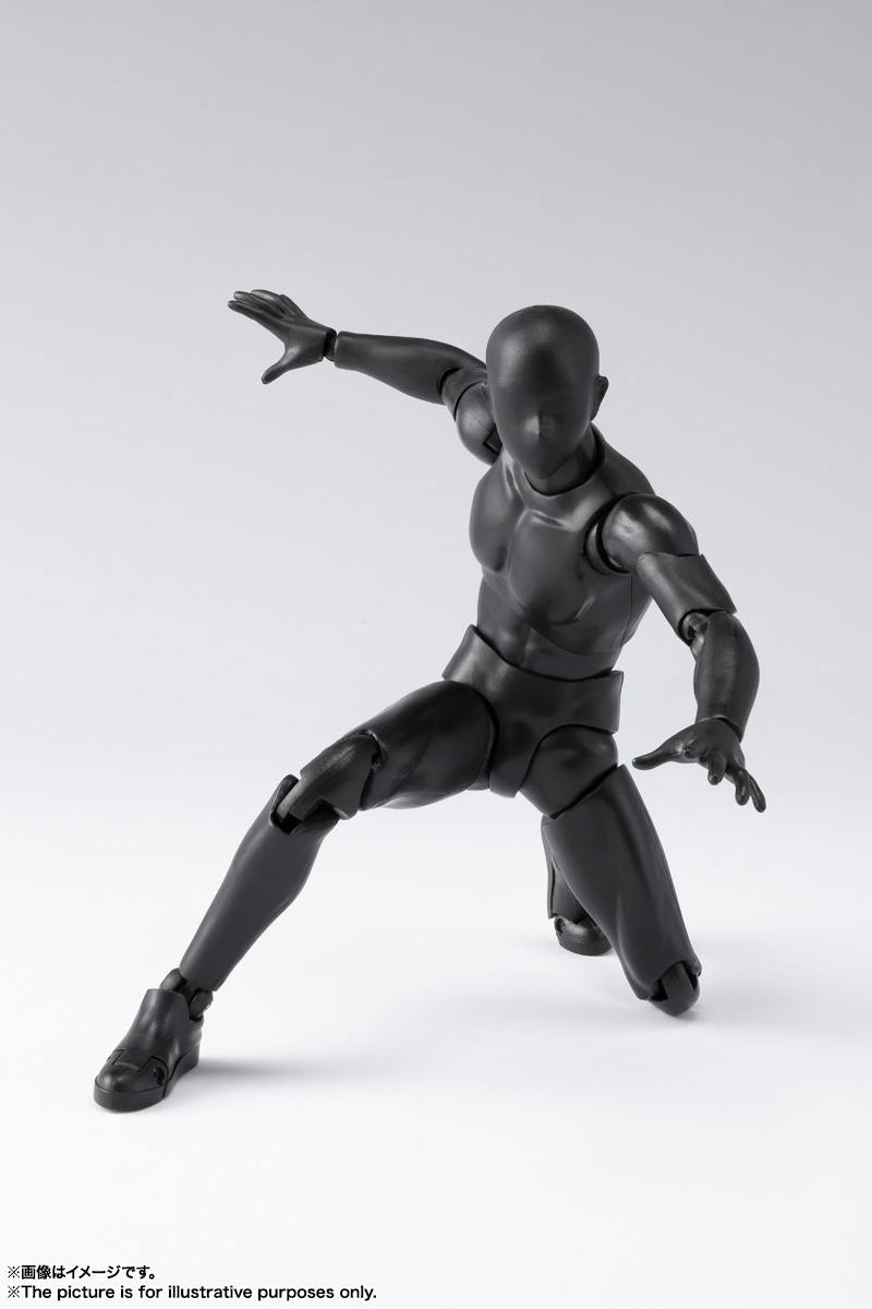 S.H.Figuarts『ボディくん DX SET 2（Solid black Color Ver.）』可動フィギュア-004