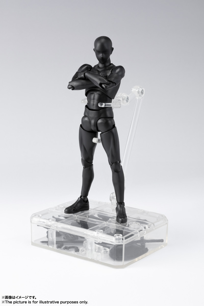 S.H.Figuarts『ボディくん DX SET 2（Solid black Color Ver.）』可動フィギュア-009