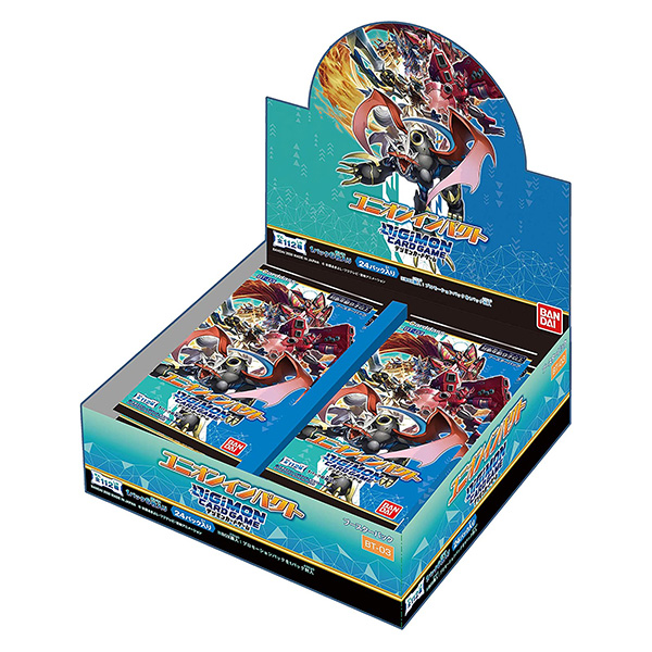 デジモンカードゲーム BT-03『ブースター ユニオンインパクト』24パック入りBOX