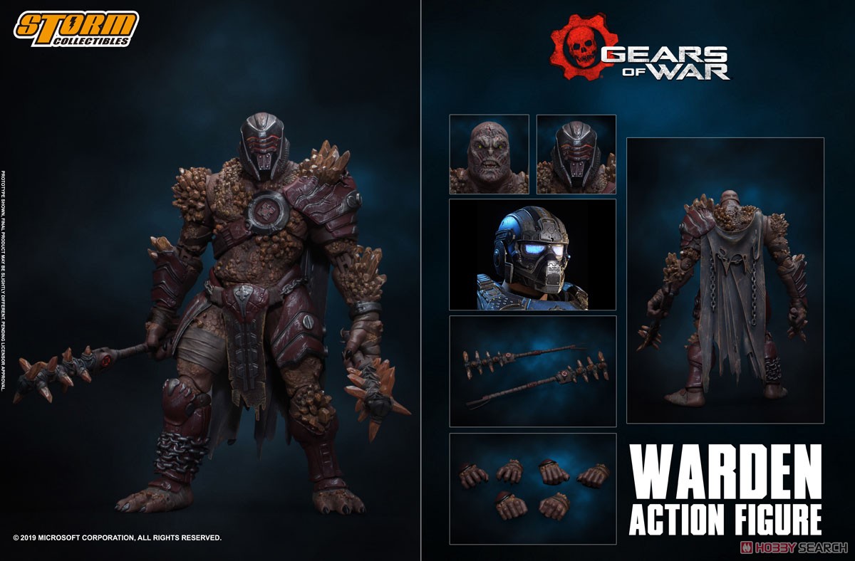 Gears of War『ウォーデン』ギアーズ5 可動フィギュア-002