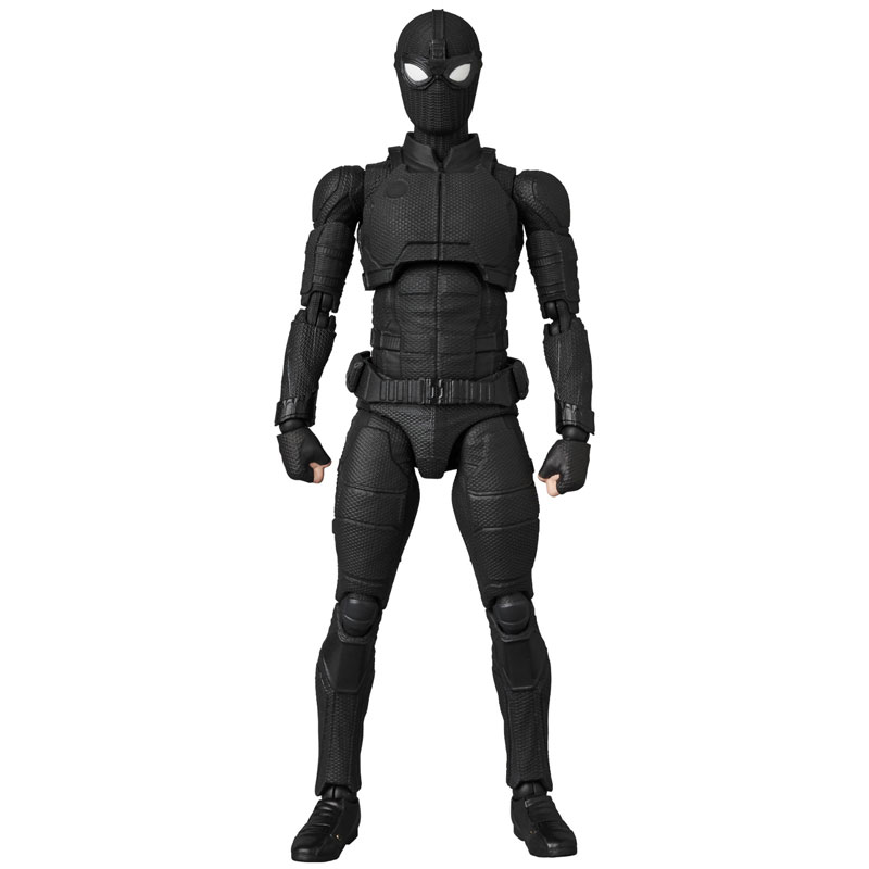 マフェックス No.125 MAFEX『スパイダーマン ステルススーツ／SPIDER-MAN Stealth Suit』可動フィギュア-004