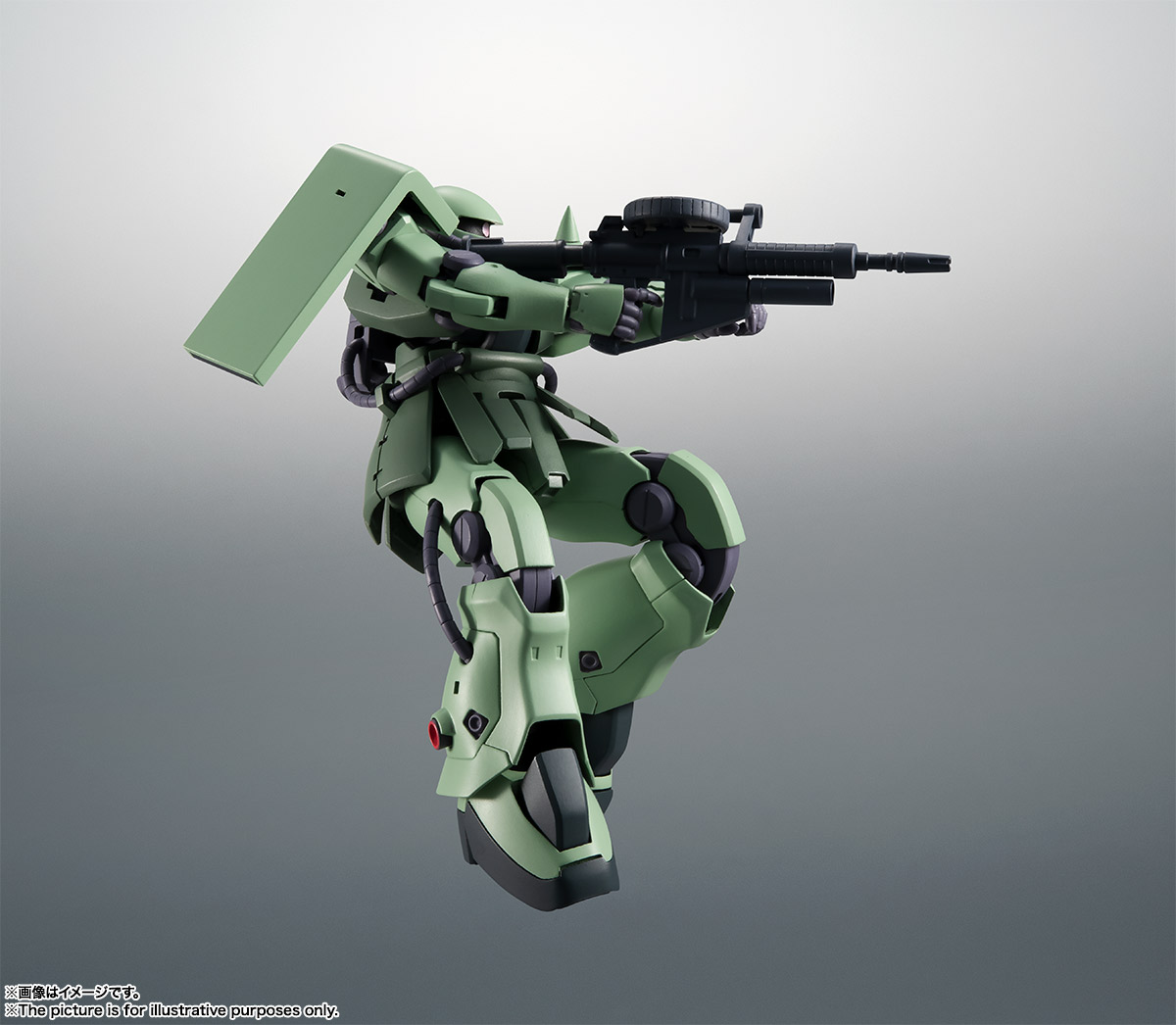 ROBOT魂〈SIDE MS〉『MS-06F-2 ザクII F2型 ver. A.N.I.M.E.』機動戦士ガンダム0083 可動フィギュア-011