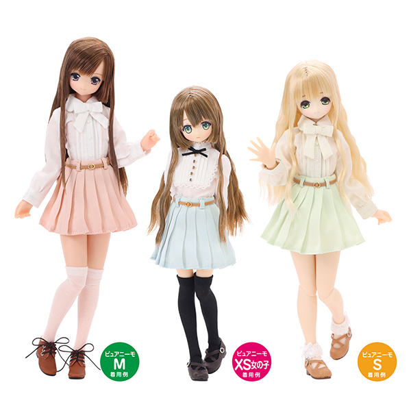 ドール服　アイドルプリーツスカート衣装　ピュアニーモS／オビツ22対応サイズ DSC0011-8-706x1024.jpg