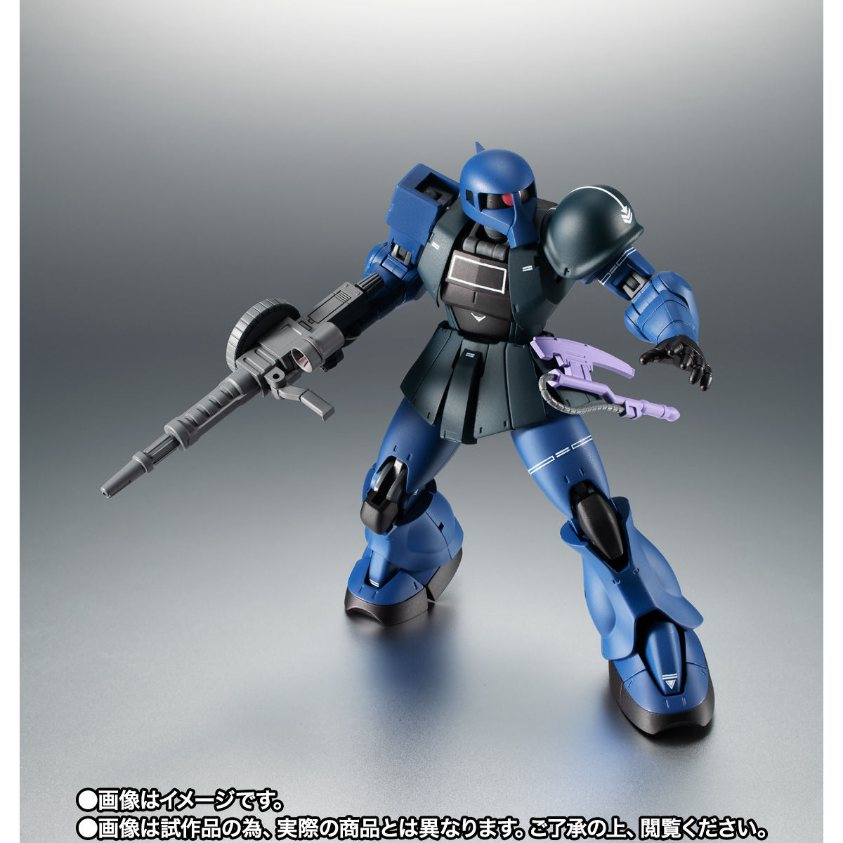 【限定販売】ROBOT魂〈SIDE MS〉『MS-05B 旧ザク ver. A.N.I.M.E. ～黒い三連星～』ガンダム 可動フィギュア-003