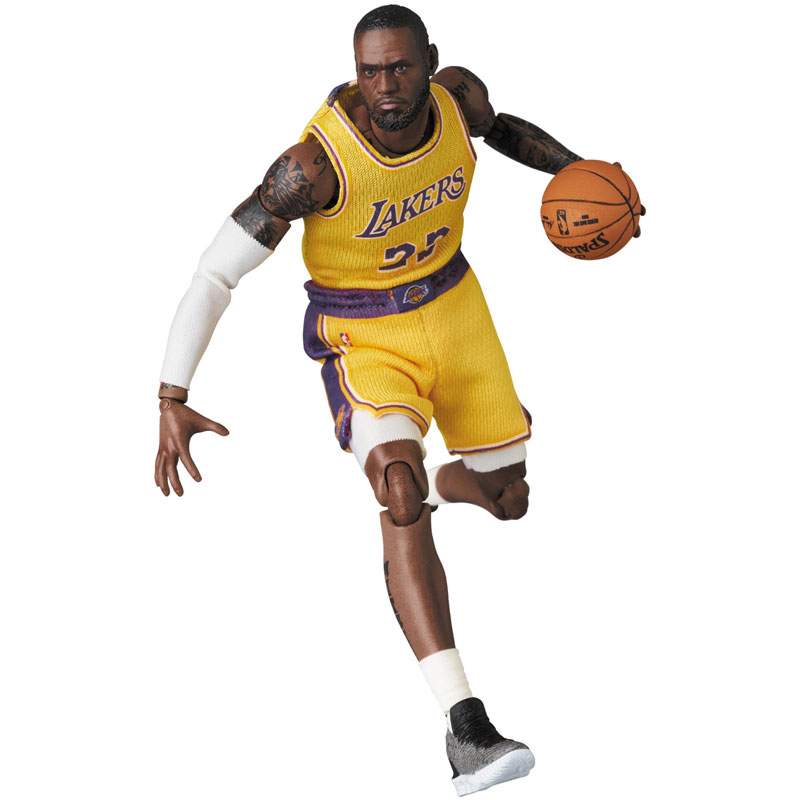 MAFEX No.127『LeBron James（Los Angeles Lakers）』レブロン ジェームズ（ロサンゼルス レイカーズ）可動フィギュア-008