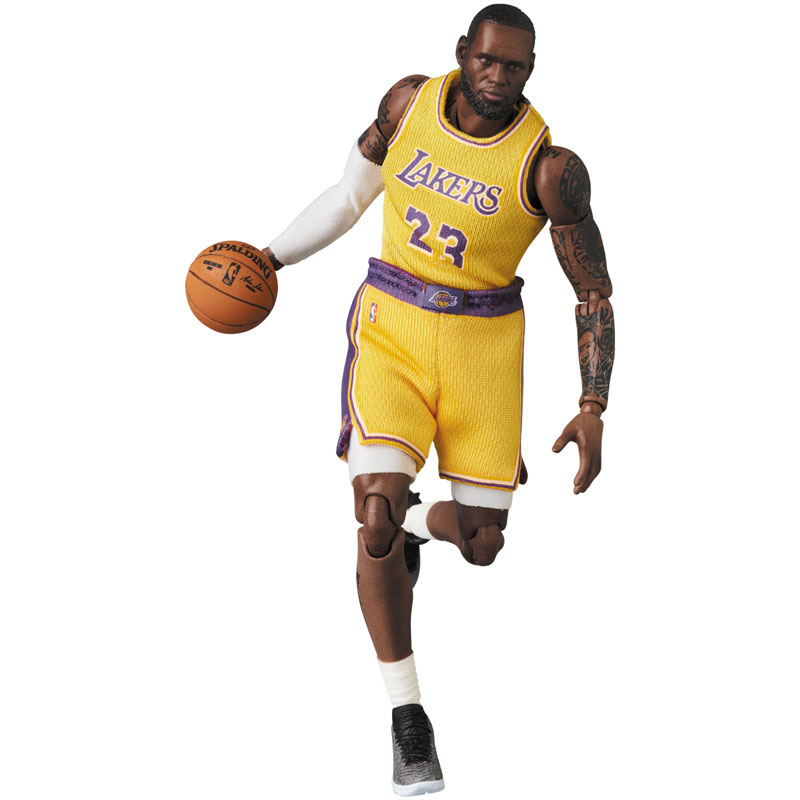 MAFEX No.127『LeBron James（Los Angeles Lakers）』レブロン ジェームズ（ロサンゼルス レイカーズ）可動フィギュア-009