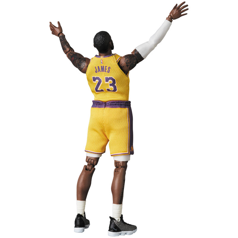 MAFEX No.127『LeBron James（Los Angeles Lakers）』レブロン ジェームズ（ロサンゼルス レイカーズ）可動フィギュア-011