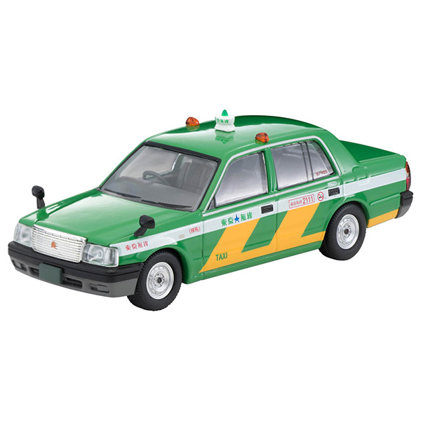トミカリミテッド ヴィンテージ ネオ TLV-NEO『LV-N218a トヨタ クラウンコンフォート 東京無線タクシー（緑）』1/64 ミニカー
