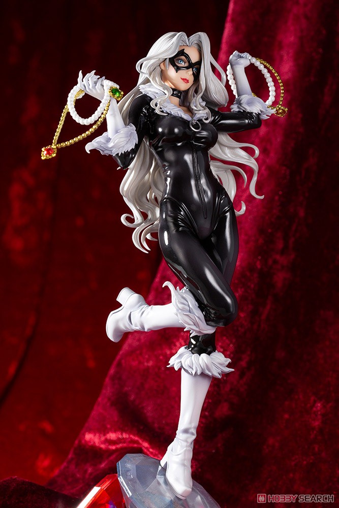 MARVEL美少女 MARVEL UNIVERSE『ブラックキャット Steals Your Heart』1/7 完成品フィギュア-012