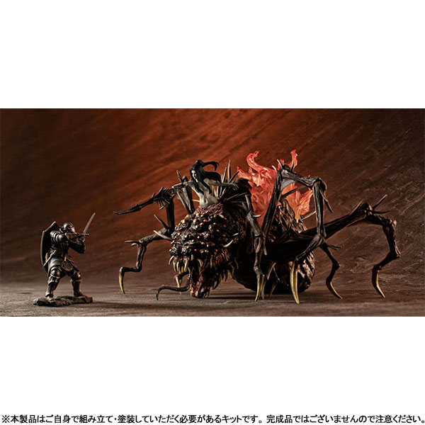 ゲームピースコレクション『DARK SOULS 上級騎士＆混沌の魔女クラーグ』無塗装組立てキット-010