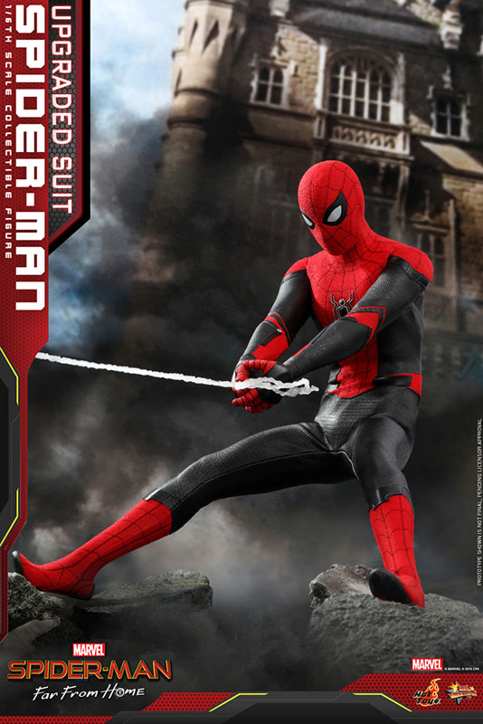 ムービー・マスターピース『スパイダーマン アップグレードスーツ』Far From Home 1/6 可動フィギュア-007