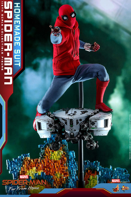 ムービー・マスターピース『スパイダーマン ホームメイドスーツ』Far From Home 1/6 可動フィギュア-022