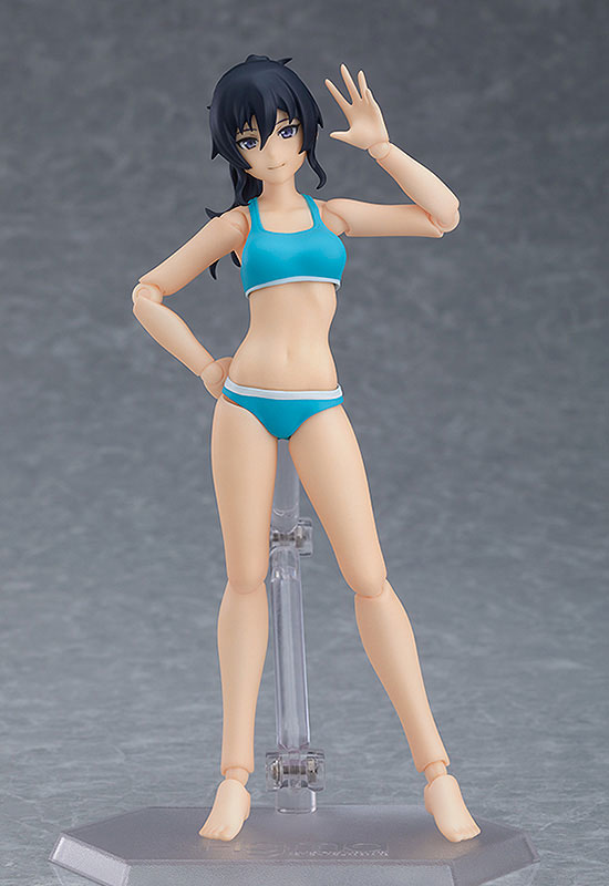 figma styles『水着女性body（マコト）』可動フィギュア-001