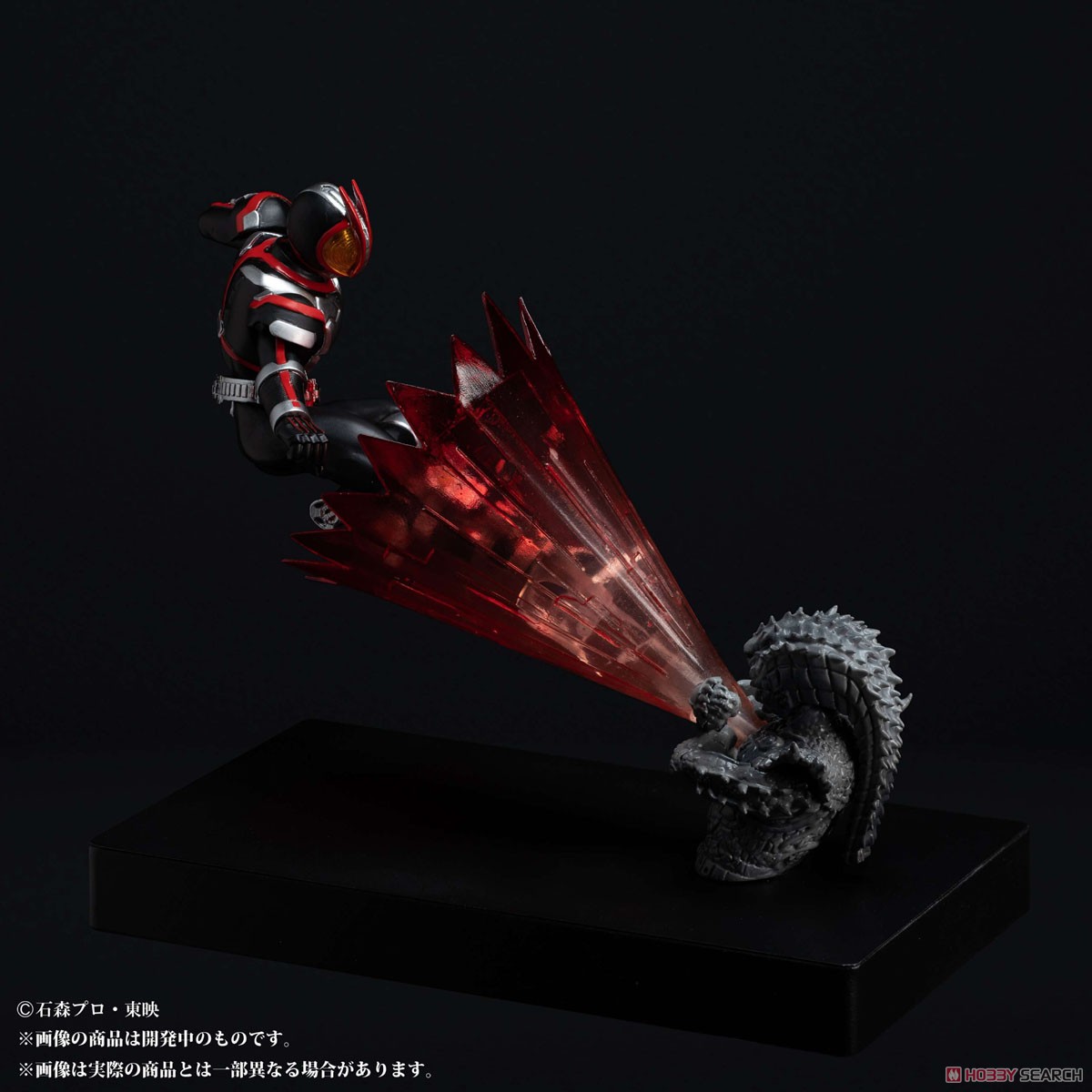 Glow In The Dark『仮面ライダーファイズ』仮面ライダー555 完成品フィギュア-006