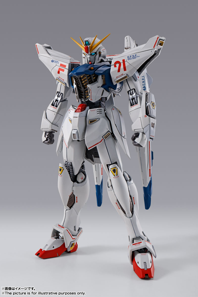 METAL BUILD『ガンダムF91 CHRONICLE WHITE Ver.』機動戦士ガンダムF91 可動フィギュア-001